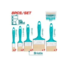 Վրձնի հավաքածու 8 կտոր TOTAL THT8450801 Վրձնի հավաքածու 8 կտոր TOTAL THT8450801