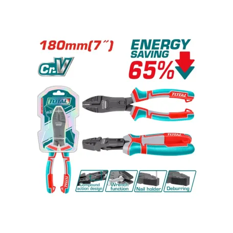 Աքցան համակցված 180մմ TOTAL THTC510706