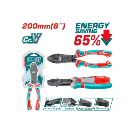 Համակցված տափակաբերան աքցան TOTAL THTC510806