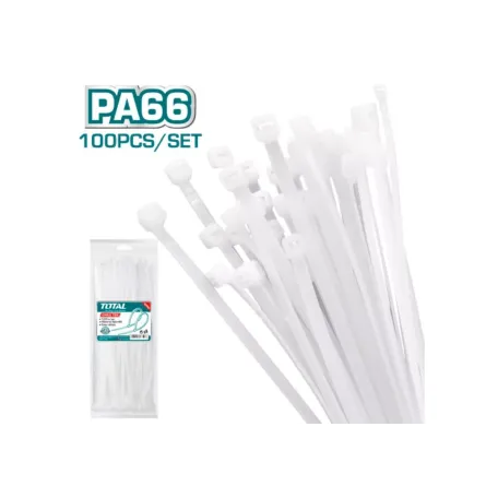 Լարի խամուտ 100 հատ 450x7.6մմ TOTAL THTCT45076