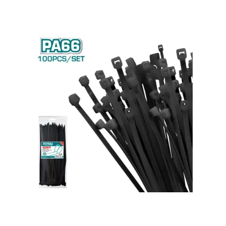 Լարի խամուտ 100 հատ 350x4.8մմ TOTAL THTCTB35048