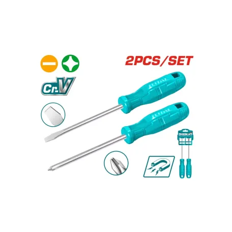 Պտուտակահանի հավաքածու TOTAL THTDC250201