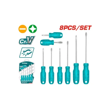 Պտուտակահանների հավաքածու TOTAL THTDC250801