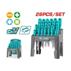 Պտուտակահանի հավաքածու TOTAL THTDC252601 26կտոր