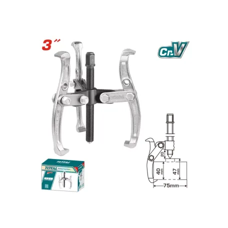 Հանիչ եռաթև 3'' TOTAL THTGP336