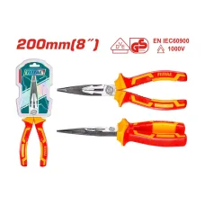 Դիէլեկտրիկ կլորաշուրթ 1000V 200մմ TOTAL THTIP2381 Դիէլեկտրիկ կլորաշուրթ 1000V 200մմ TOTAL THTIP2381