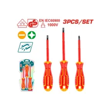 Դիէլեկտրիկ պտուտակահանների հավաքածու TOTAL THTIS036