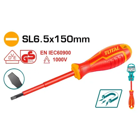 Պտուտակահան դիէելեկրտիկ տափակ TOTAL THTIS6150