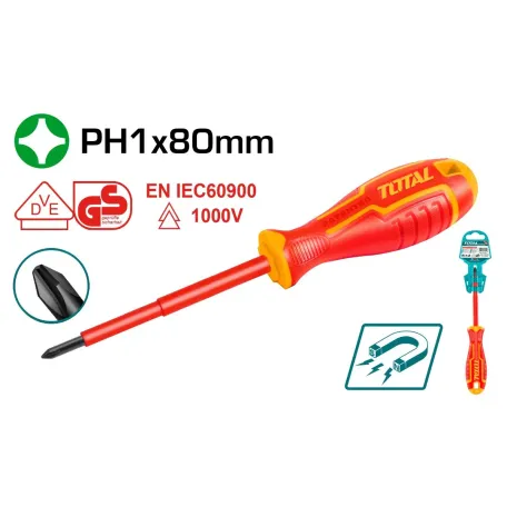 Պտուտակահան դիէելեկտրիկ խաչաձև TOTAL THTISPH180