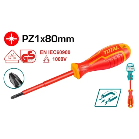 Դիէլեկտրիկ պտուտակահան TOTAL THTISPZ180