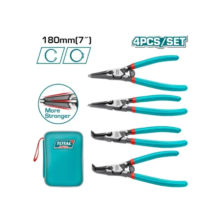 Փոքր հարթաշուրթերի հավաքածու 4կտոր TOTAL THTJ214042