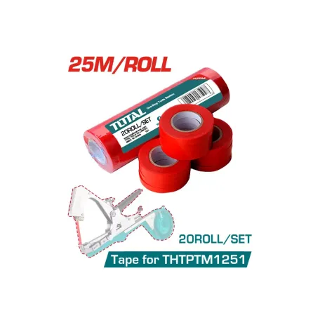 Պատվաստման ձգվող ժապավեն 25մ 20 հատ TOTAL THTPTM1251T