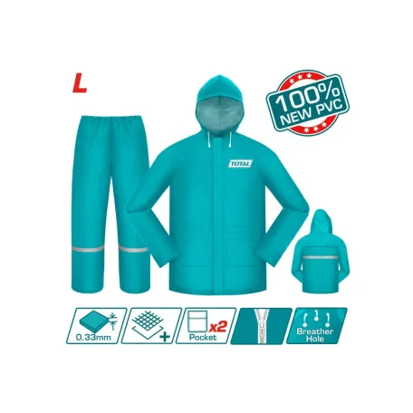 Անձրևի թիկնոց տաբատով L TOTAL THTRS031.L