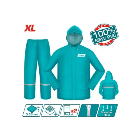 Անձրևի թիկնոց տաբատով XL TOTAL THTRS031.XL