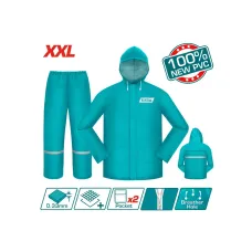 Անձրևի թիկնոց տաբատով XXL TOTAL THTRS031.XXL Անձրևի թիկնոց տաբատով XXL TOTAL THTRS031.XXL