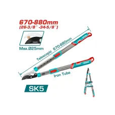 Սեկատոր տելեսկոպիկ 670-880մմ TOTAL THTS1527406