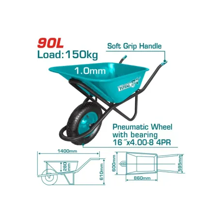 Սայլակ TOTAL THTWB84018G