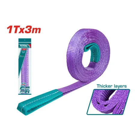 Ճոպան ժապավենային 1տ. 3մ, լայն. 30մմ TOTAL THTWS0103