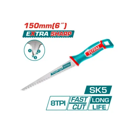 Սղոց գիպսաստվարաթղթի 150մմ TOTAL THWBSW1508