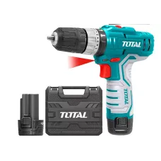 Հարվածային պտուտակադարձիչ մարտկոցային 12Վ (2 մարտկոցով, լիցքավորիչով, 4 բիթերով) TOTAL TIDLI1232