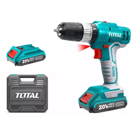 Հարվածային պտուտակադարձիչ մարտկոցային 20Վ 45Նմ (2 մարտկոցով, լիցքավորիչով) TOTAL TIDLI20012