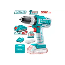 Հարվածային պտուտակադարձիչ մարտկոցային 20Վ 55Նմ TOTAL TIDLI20031