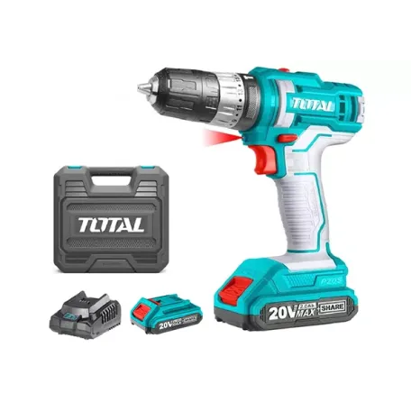 Հարվածային պտուտակադարձիչ մարտկոցային (2 մարտկոցով, լիցքավորիչով) TOTAL TIDLI20145