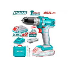 Հարվածային պտուտակադարձիչ մարտկոցային 20Վ 45Նմ (2 մարտկոցով, լիցքավորիչով) TOTAL TIDLI201452