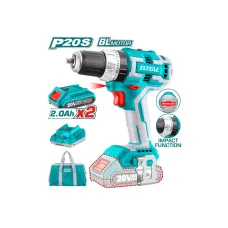 Հարվածային պտուտակադարձիչ մարտկոցային 20Վ 60Նմ TOTAL TIDLI20608