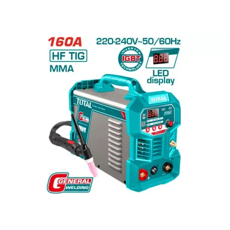 Եռակցման սարք (ինվենտոր) MMA/TIG TOTAL TIG16058 160Ա