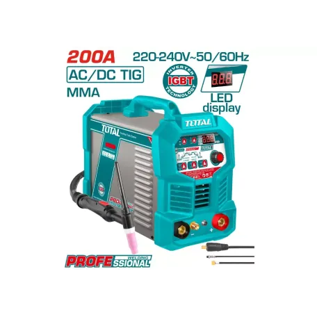 Եռակցման սարք TIG/MMA TOTAL TIGACDC20068 200Ա