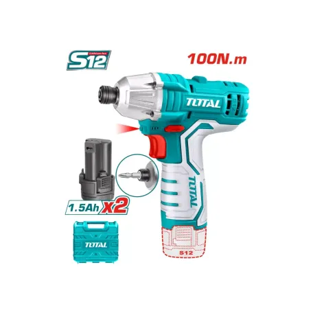 Հարվածային պտուտակադարձիչ 12V TOTAL TIRLI1201