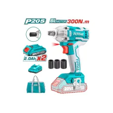 Հարվածային մանեկադարձիչ մարտկոցային TOTAL TIWLI2001 20Վ 300Նմ