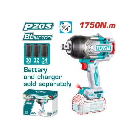 Մարտկոցային հարվածային մանեկապտտիչ TIWLI201751 Մարտկոցային հարվածային մանեկապտտիչ TIWLI201751