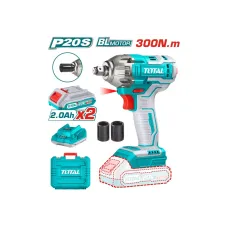 Հարվածային մանեկադարձիչ մարտկոցային TOTAL TIWLI2038  20Վ 300Նմ