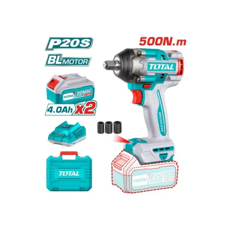 Հարվածային մանեկադարձիչ մարտկոցային TOTAL TIWLI2050 20Վ 500Նմ