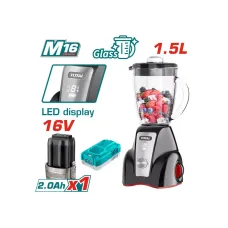 Բլենդեր մարտկոցային 16Վ 1.5լ TOTAL TJB052K