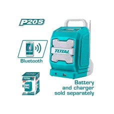 Ռադիոընդունիչ մարտկոցային TOTAL TJRLI2001 20Վ