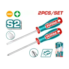 Պտուտակահանների հավաքածու 125մմ 2 հատ TOTAL TKSDS0226