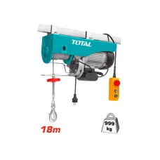 Էլեկտրական տելֆեր TOTAL TLH116102 18մ, 500կգ