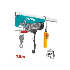 Էլեկտրական տելֆեր TOTAL TLH1952 18մ, 500կգ