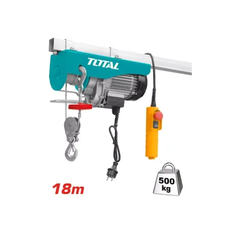 Էլեկտրական տելֆեր TOTAL TLH1952 18մ, 500կգ Էլեկտրական տելֆեր TOTAL TLH1952 18մ, 500կգ