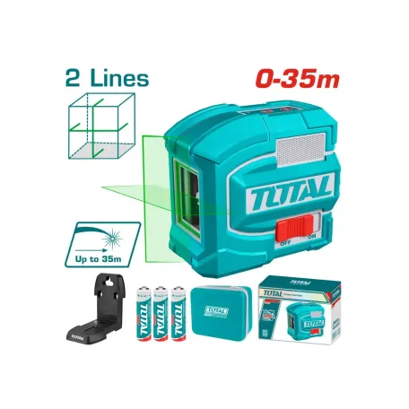 Ինքնակարգավորվող գծային լազեր 0-35մ TOTAL TLL156601