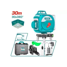 3D լազերային հարթաչափ կանաչ գծերով  5000mAh TOTAL TLL255267