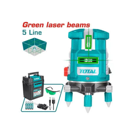 Լազերային հարթաչափ կանաչ TOTAL TLL305205