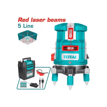 Լազերային հարթաչափ կարմիր TOTAL TLL306505