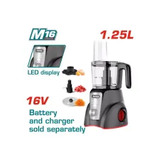 Խոհանոցային կոմբայն մարտկոցային 16Վ 1.25լ TOTAL TMG026K