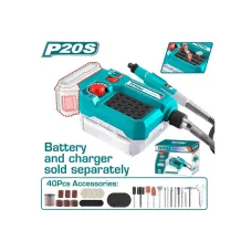 Գրավեր մարտկոցային TOTAL TMGLI2001 20Վ