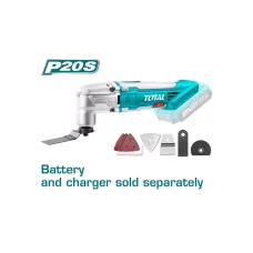 Ռենովատոր մարտկոցային 20Վ (8 աքսեսուարով) TOTAL TMLI2001 Ռենովատոր մարտկոցային 20Վ (8 աքսեսուարով) TOTAL TMLI2001