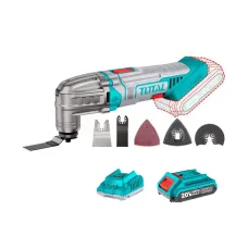 Ռենովատոր մարտկոցային 20Վ (մարտկոցով, լիցքավորիչով, 8 աքսեսուարով) TOTAL TMLI20221 Ռենովատոր մարտկոցային 20Վ (մարտկոցով, լիցքավորիչով, 8 աքսեսուարով) TOTAL TMLI20221